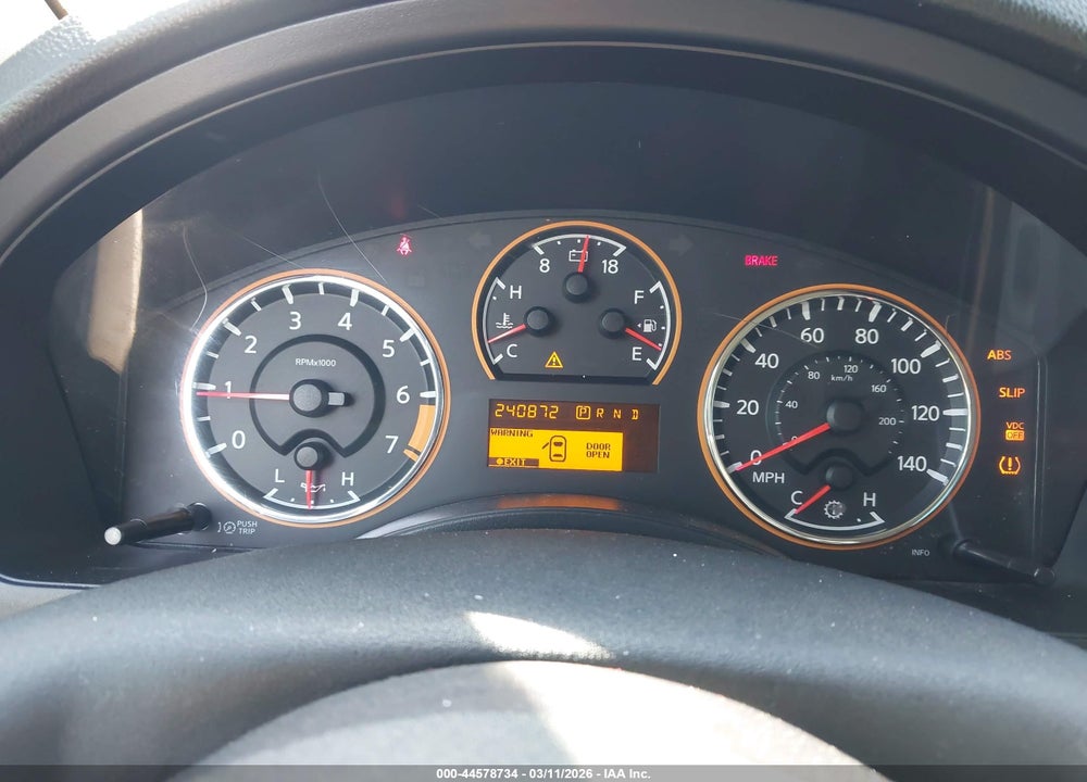 2010 NISSAN ARMADA TITANIUM VIN: 5N1BA0ND3AN620794