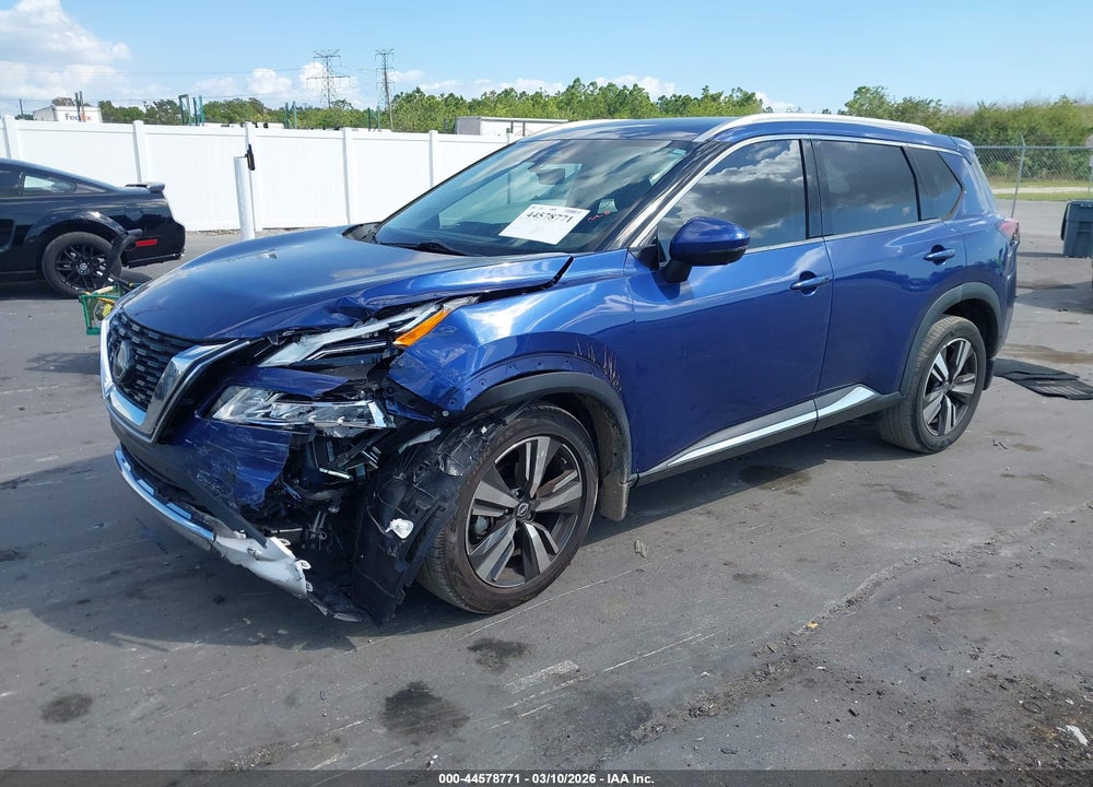 2022 NISSAN ROGUE PLATINUM FWD VIN: JN8BT3DC3NW118431