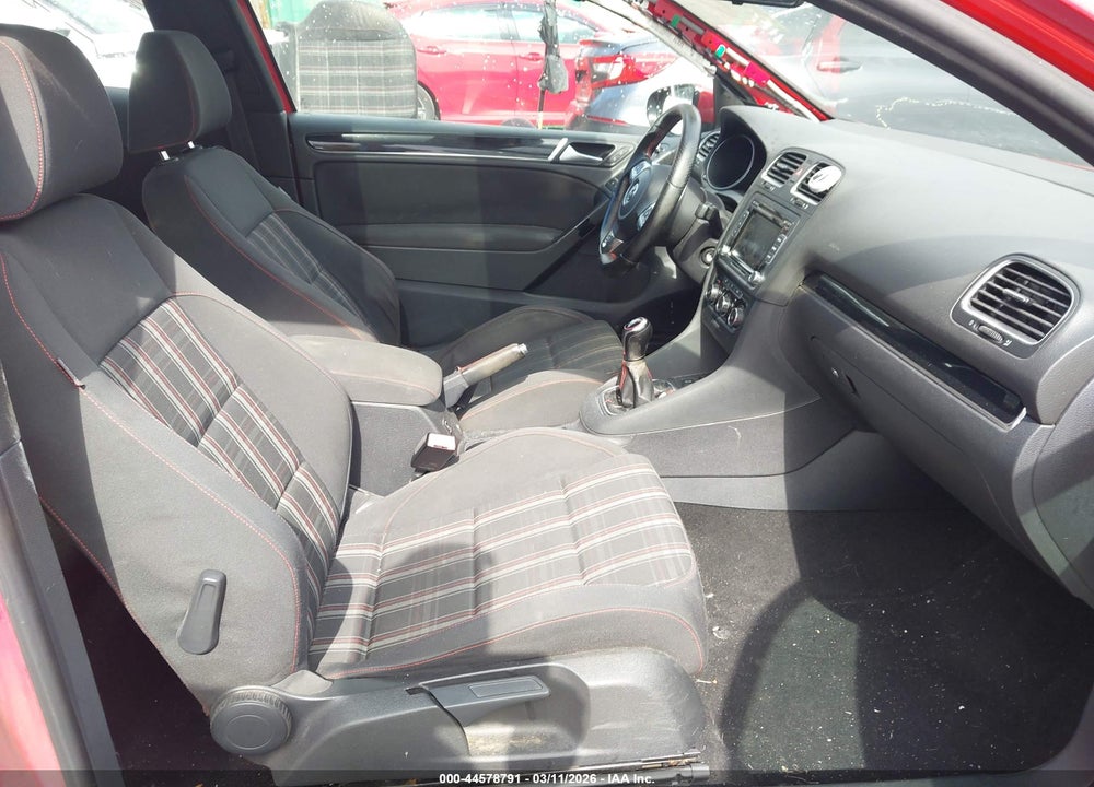 2012 VOLKSWAGEN GTI 2-DOOR/2-DOOR AUTOBAHN VIN: WVWED7AJ7CW150604