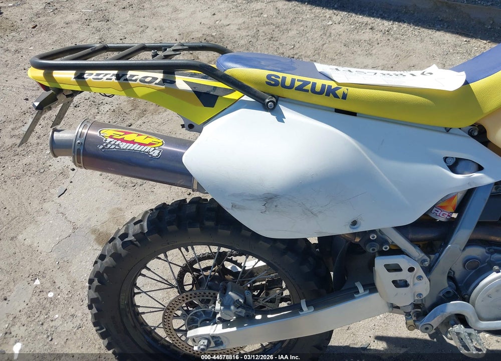 2005 SUZUKI DR-Z400 SMK5 VIN: JS1SK44A552100324