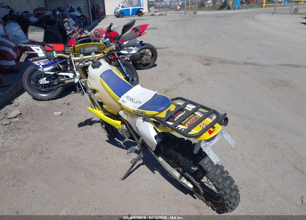 2005 SUZUKI DR-Z400 SMK5 VIN: JS1SK44A552100324