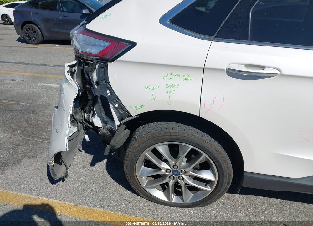 2018 FORD EDGE TITANIUM VIN: 2FMPK3K89JBB05516