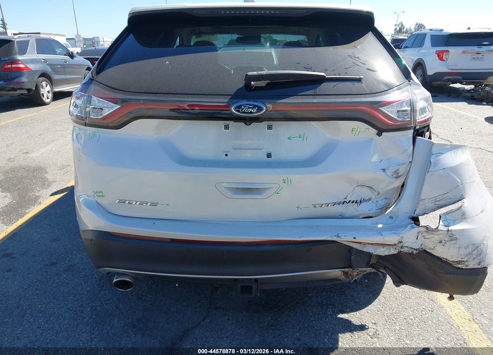 2018 FORD EDGE TITANIUM VIN: 2FMPK3K89JBB05516