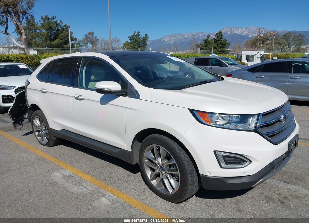 2018 FORD EDGE TITANIUM VIN: 2FMPK3K89JBB05516