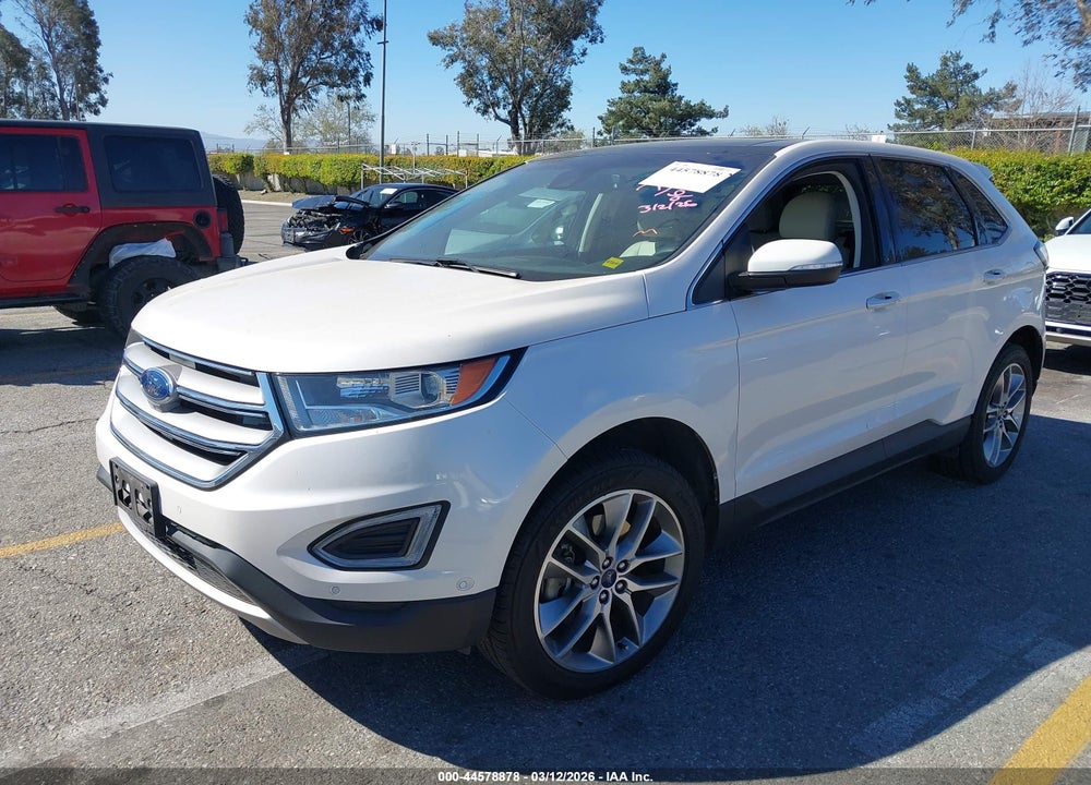 2018 FORD EDGE TITANIUM VIN: 2FMPK3K89JBB05516