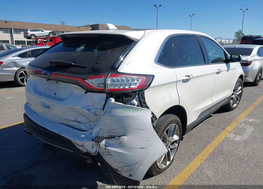 2018 FORD EDGE TITANIUM VIN: 2FMPK3K89JBB05516