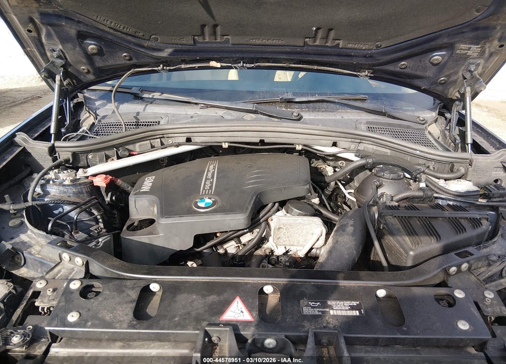 2013 BMW X3 XDRIVE28I VIN: 5UXWX9C57D0D01101