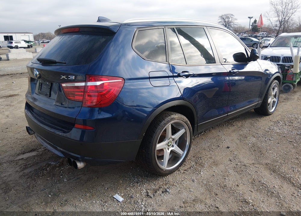 2013 BMW X3 XDRIVE28I VIN: 5UXWX9C57D0D01101