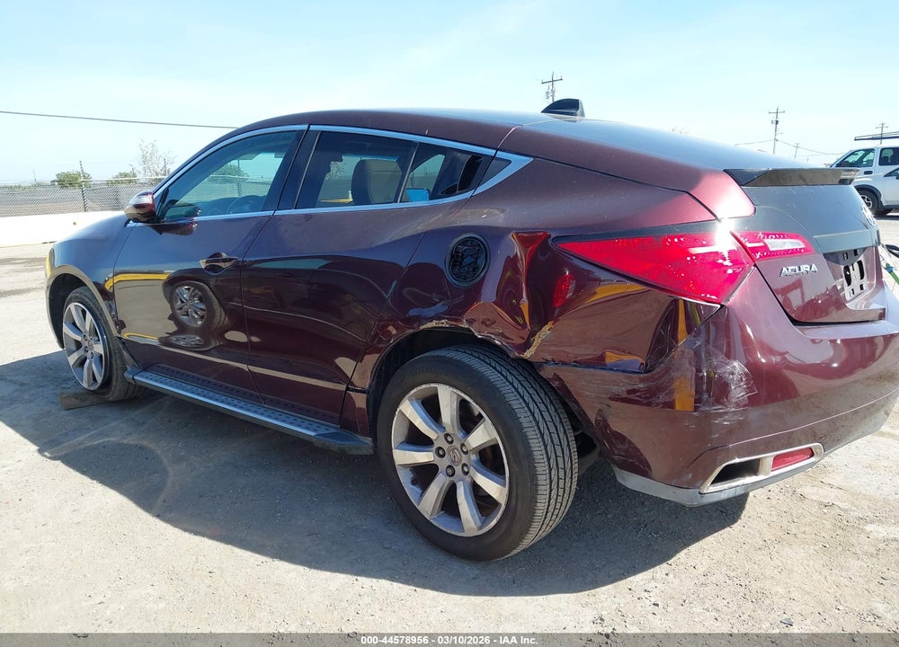 2010 ACURA ZDX VIN: 2HNYB1H45AH503380