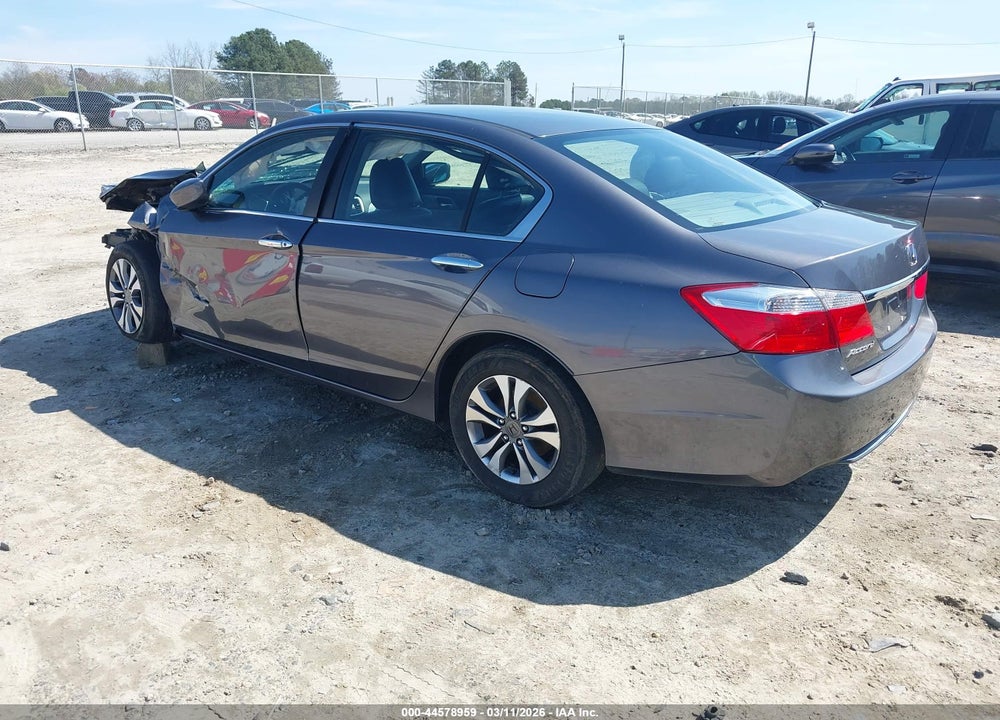 2013 HONDA ACCORD LX VIN: 1HGCR2F34DA031494