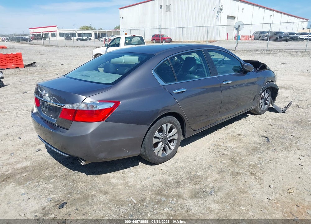 2013 HONDA ACCORD LX VIN: 1HGCR2F34DA031494