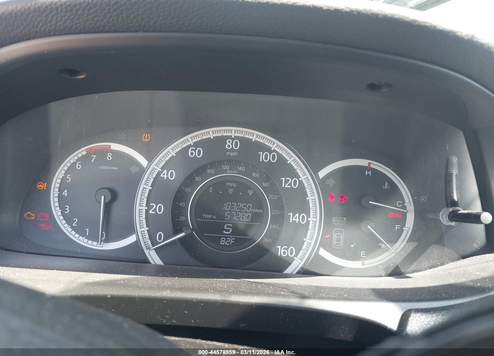 2013 HONDA ACCORD LX VIN: 1HGCR2F34DA031494