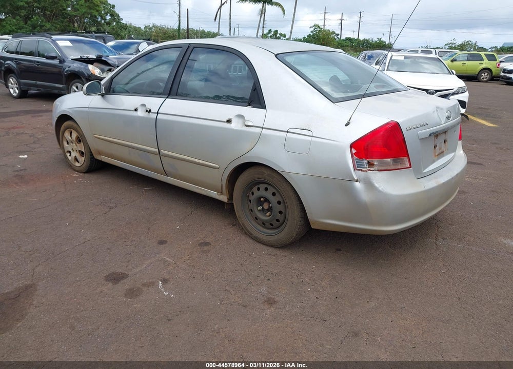 2009 KIA SPECTRA EX VIN: KNAFE222795642573