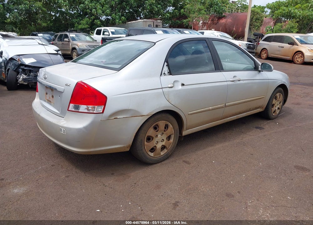 2009 KIA SPECTRA EX VIN: KNAFE222795642573