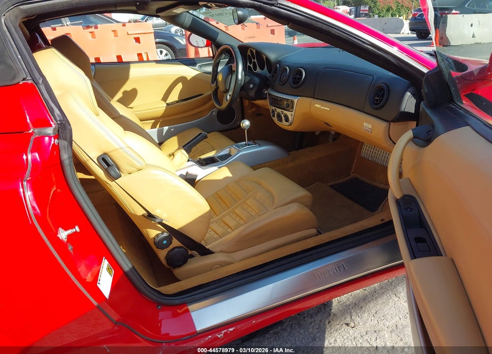 2004 FERRARI 360 MODENA SPIDER VIN: ZFFYT53A640136488