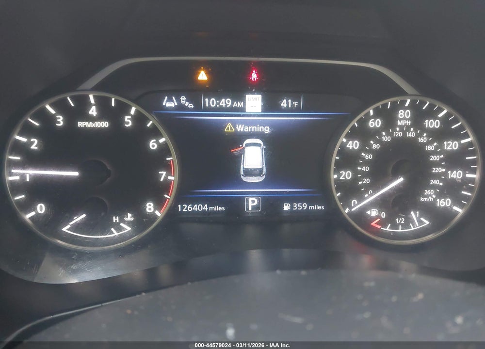 2019 NISSAN MURANO PLATINUM VIN: 5N1AZ2MS7KN101720