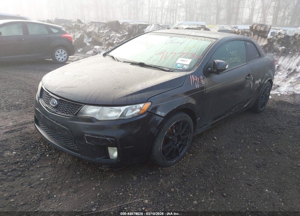 2010 KIA FORTE KOUP SX VIN: KNAFW6A33A5264223