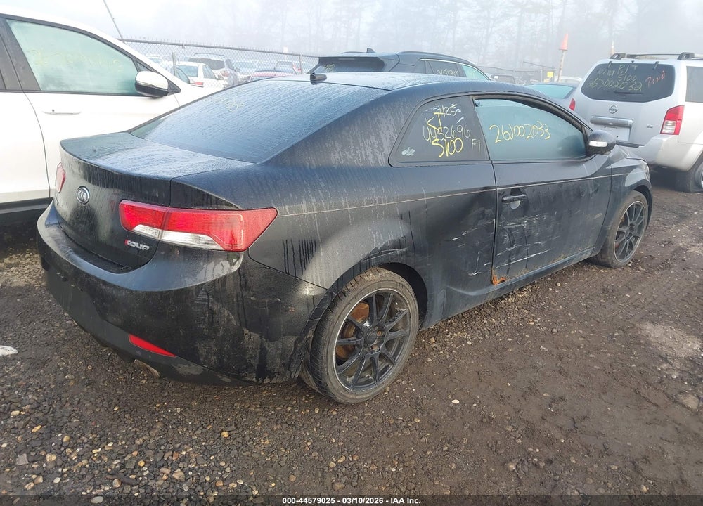2010 KIA FORTE KOUP SX VIN: KNAFW6A33A5264223
