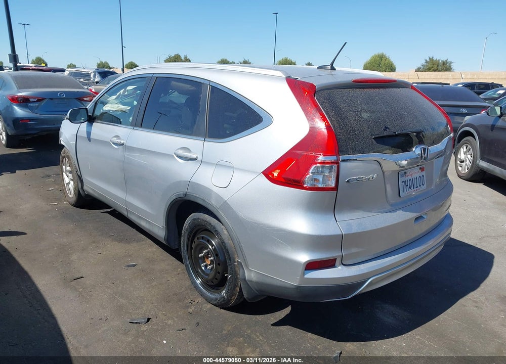 2015 HONDA CR-V EX-L VIN: 5J6RM3H78FL001526