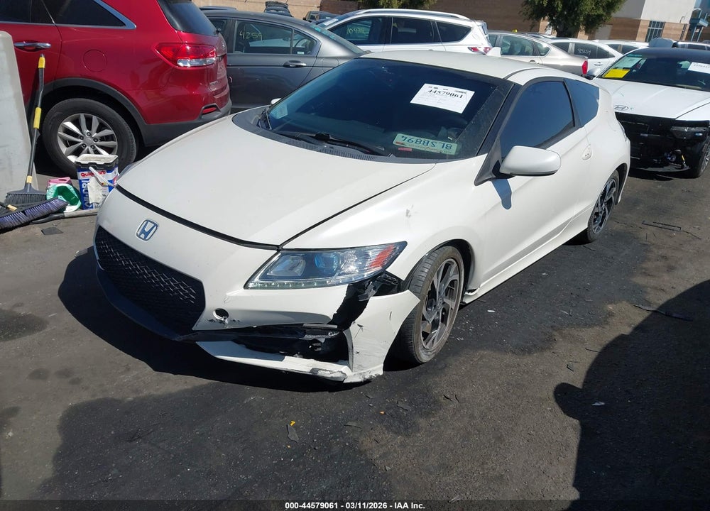2016 HONDA CR-Z EX/EX-L NAVI VIN: JHMZF1D67GS000813