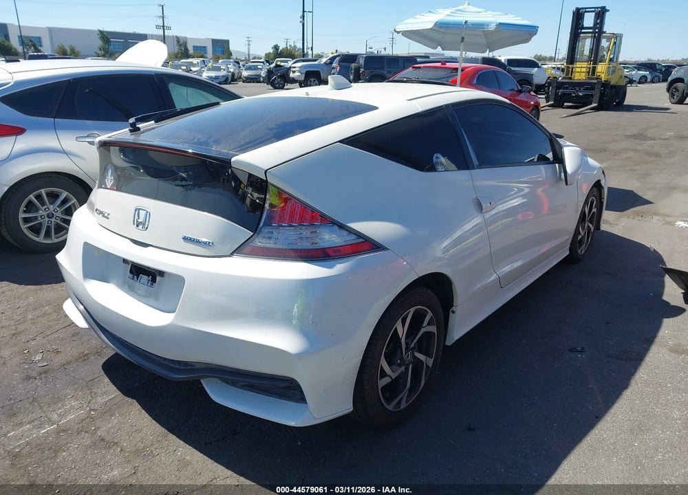 2016 HONDA CR-Z EX/EX-L NAVI VIN: JHMZF1D67GS000813
