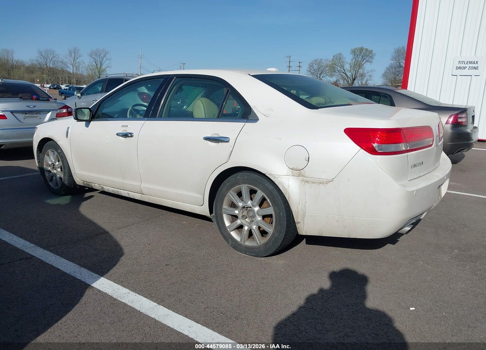 2010 LINCOLN MKZ VIN: 3LNHL2GC8AR640847