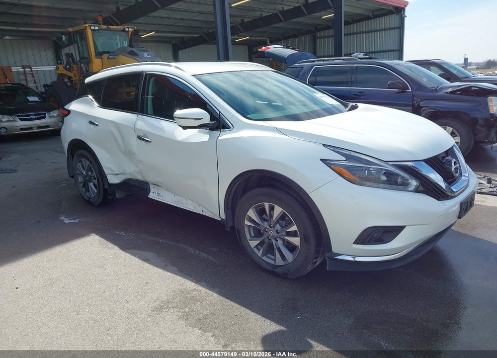2018 NISSAN MURANO SL VIN: 5N1AZ2MH7JN108329