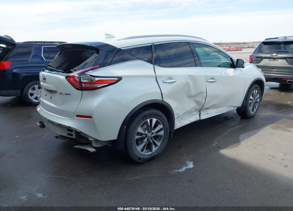 2018 NISSAN MURANO SL VIN: 5N1AZ2MH7JN108329
