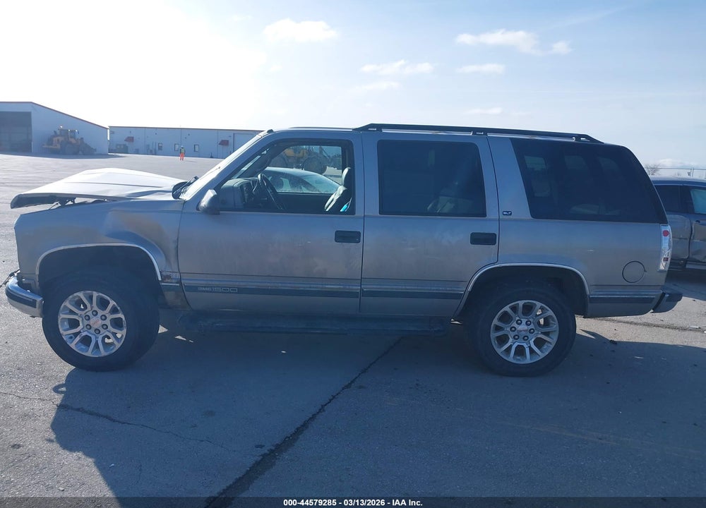 1999 GMC YUKON SLT CMI VIN: 1GKEK13R8XJ751923