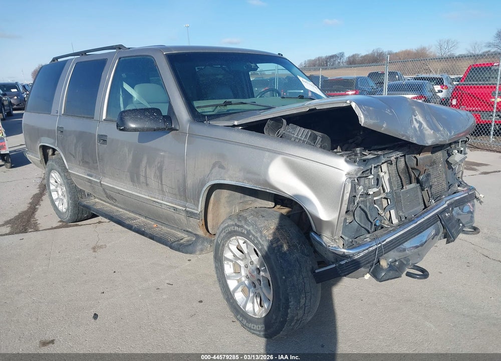 1999 GMC YUKON SLT CMI VIN: 1GKEK13R8XJ751923