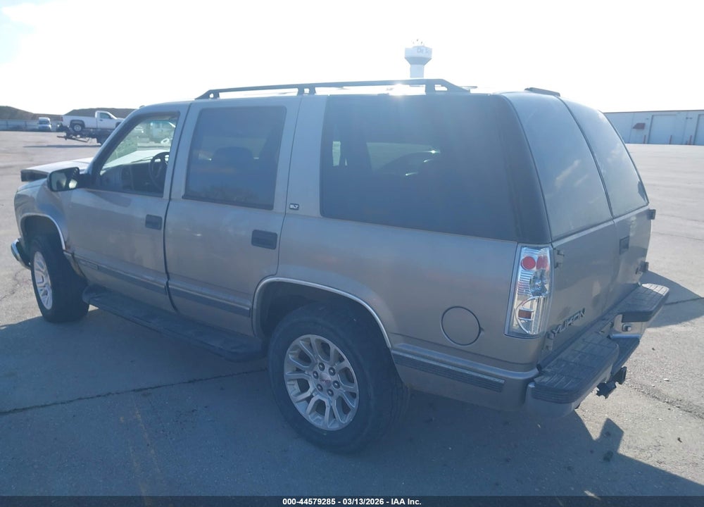 1999 GMC YUKON SLT CMI VIN: 1GKEK13R8XJ751923
