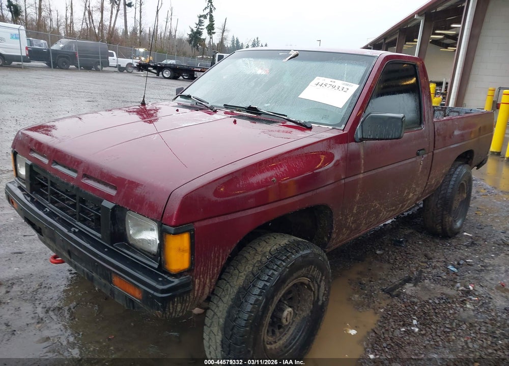1986 NISSAN D21 SHORT BED VIN: JN6HD11Y2GW001527
