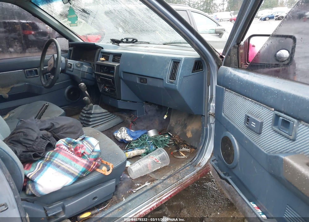 1986 NISSAN D21 SHORT BED VIN: JN6HD11Y2GW001527
