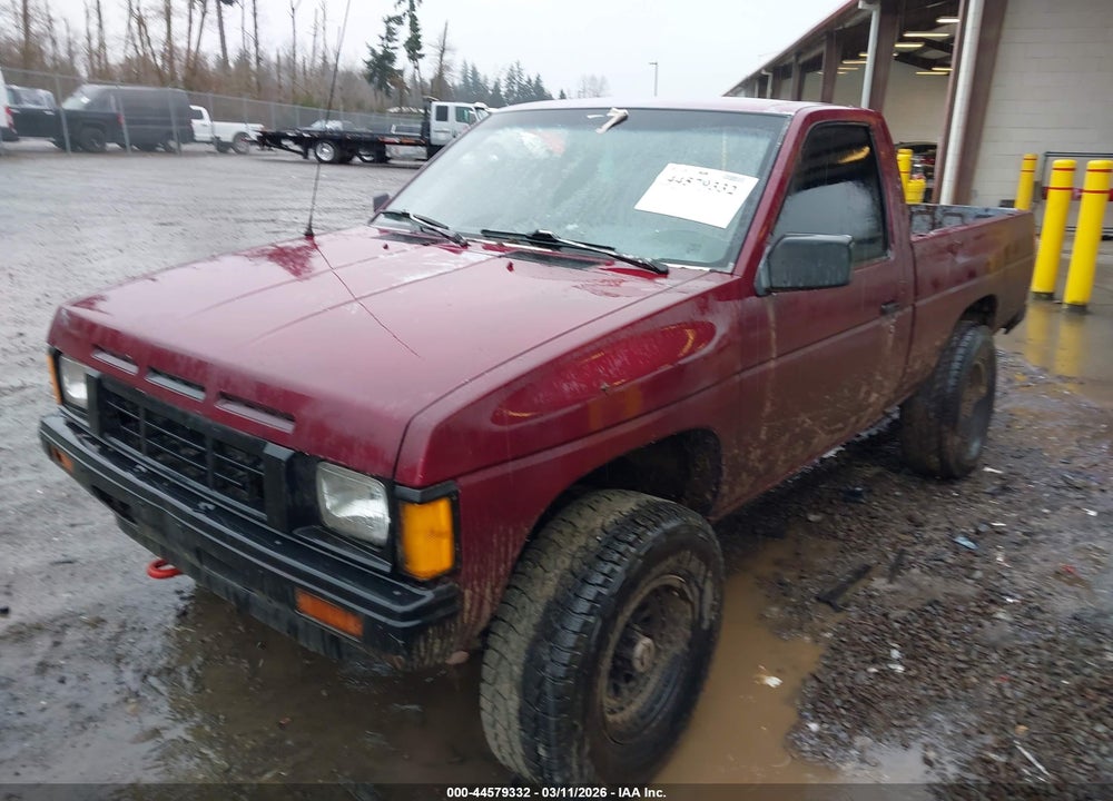 1986 NISSAN D21 SHORT BED VIN: JN6HD11Y2GW001527