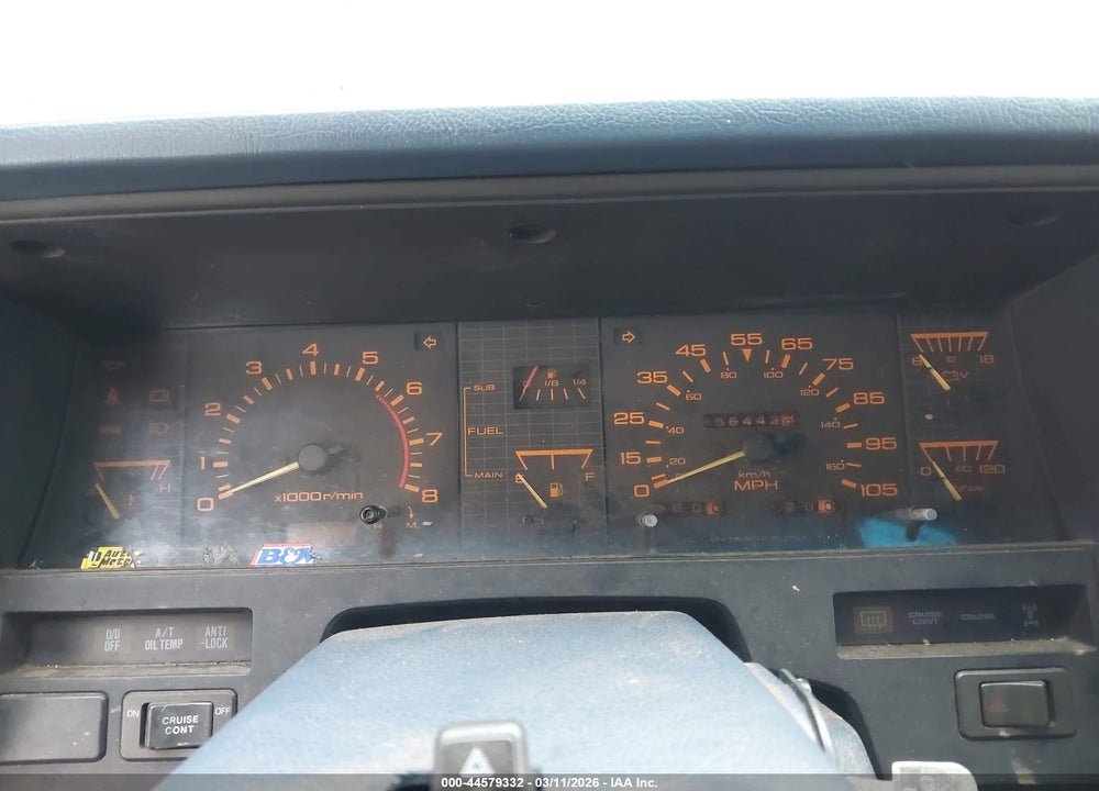 1986 NISSAN D21 SHORT BED VIN: JN6HD11Y2GW001527