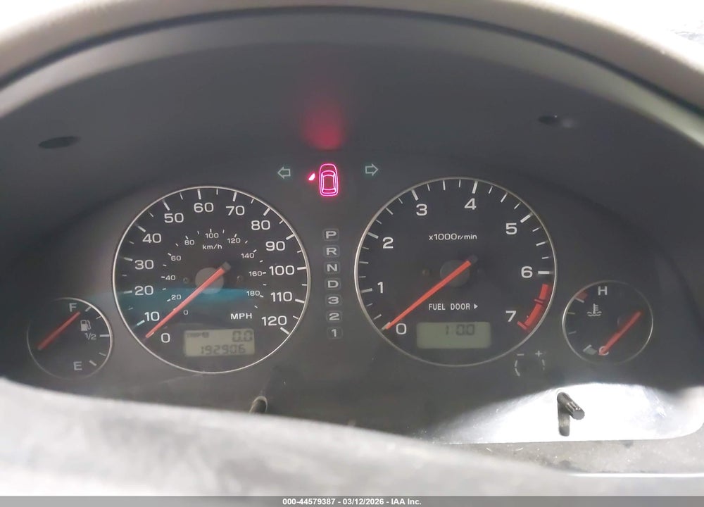 2004 SUBARU OUTBACK VIN: 4S3BH675247613806