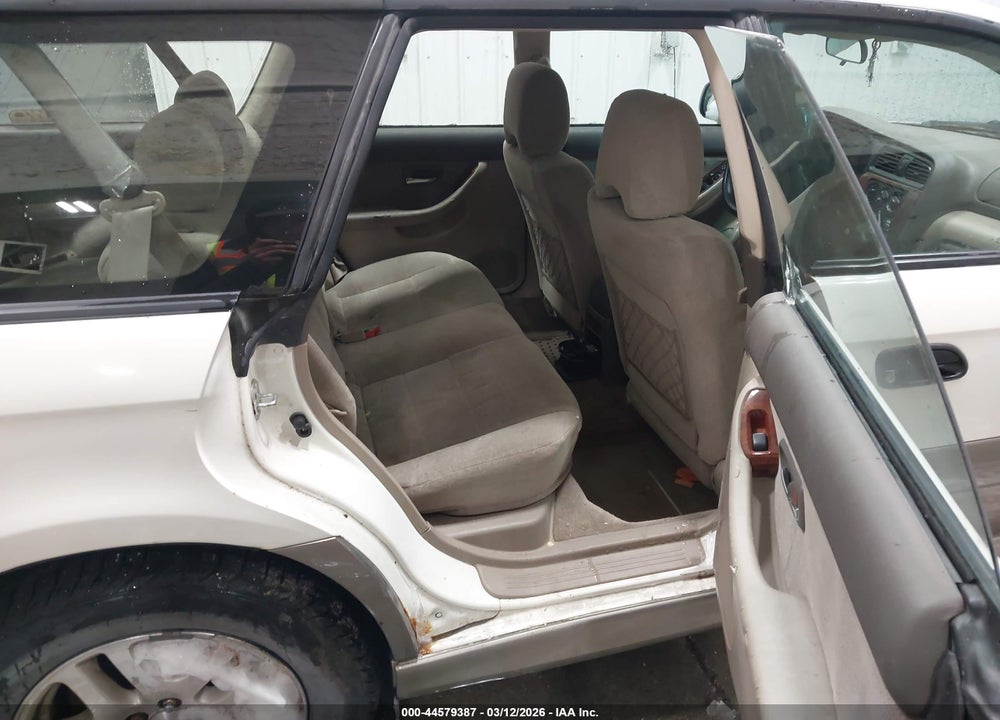 2004 SUBARU OUTBACK VIN: 4S3BH675247613806