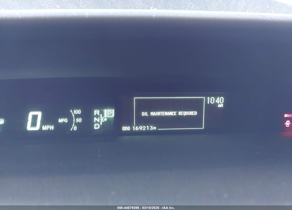 2011 TOYOTA PRIUS VIN: JTDKN3DU8B0324261