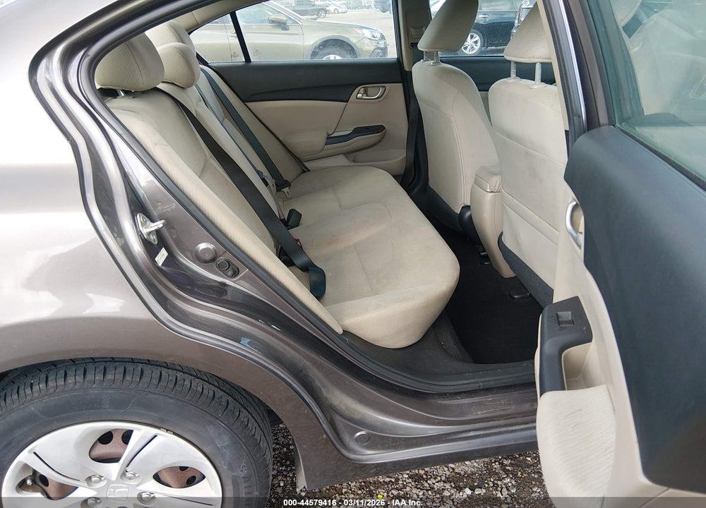 2013 HONDA CIVIC LX VIN: 19XFB2F52DE053802