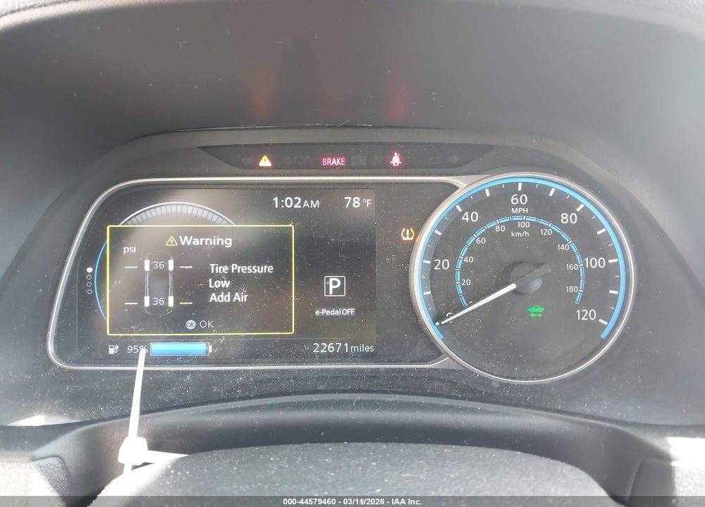 2020 NISSAN LEAF S 40 KWH VIN: 1N4AZ1BP5LC311460