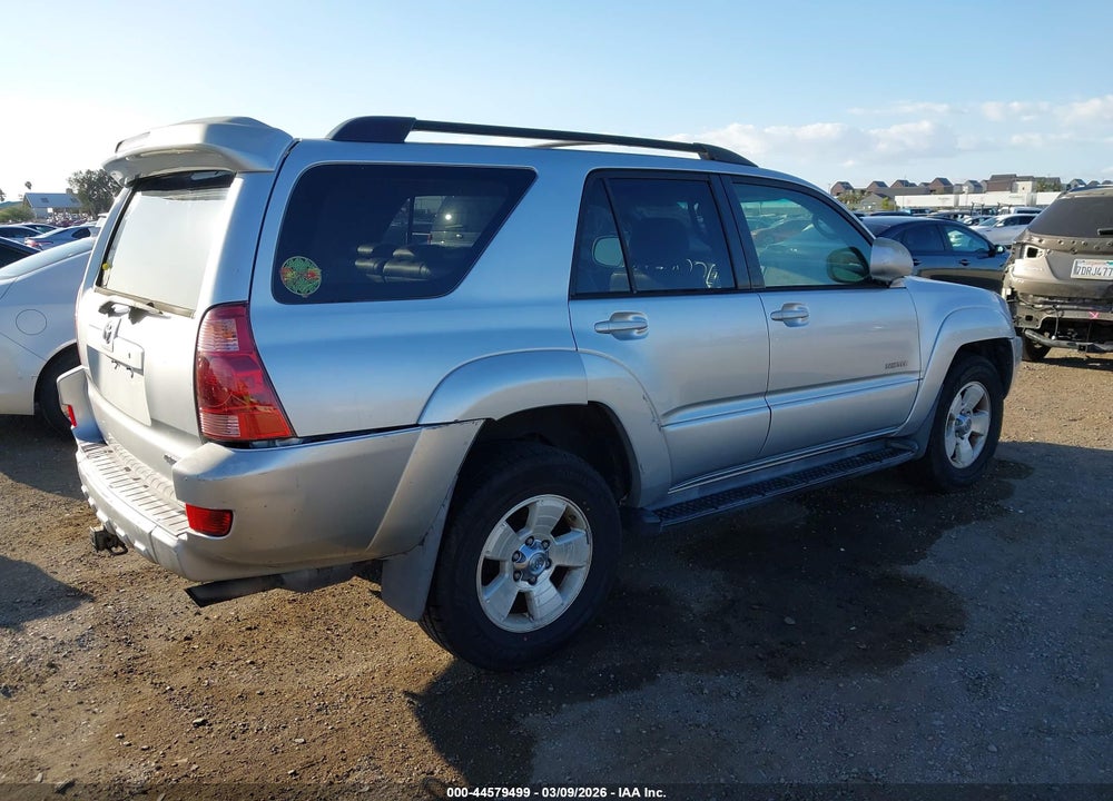2005 TOYOTA 4RUNNER LIMITED V6 VIN: JTEZU17R658031859