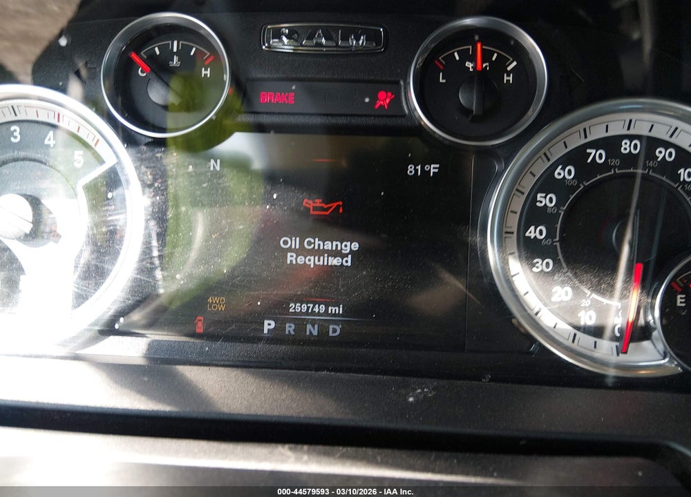 2014 RAM 2500 BIG HORN VIN: 3C6UR5DL2EG141378