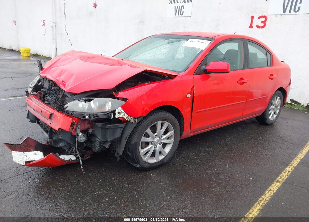 2007 MAZDA 3 I TOURING VIN: JM1BK32FX71627878