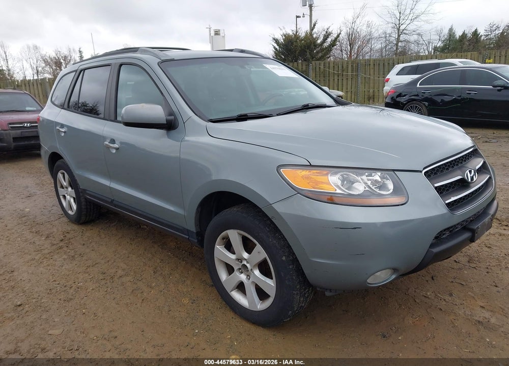 2007 HYUNDAI SANTA FE LIMITED/SE VIN: 5NMSH13E77H088022