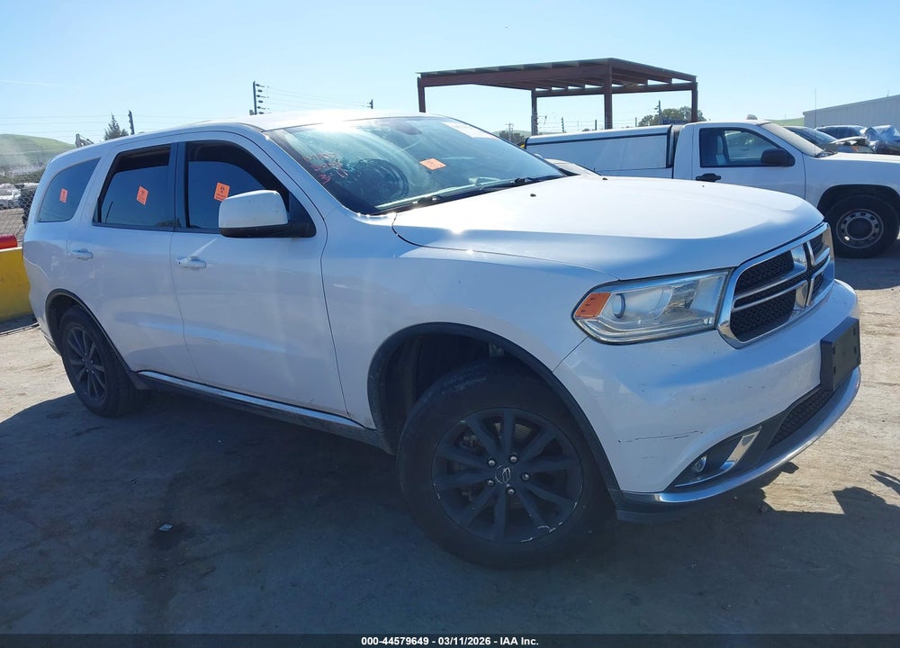 2019 DODGE DURANGO SXT RWD VIN: 1C4RDHAG8KC549954