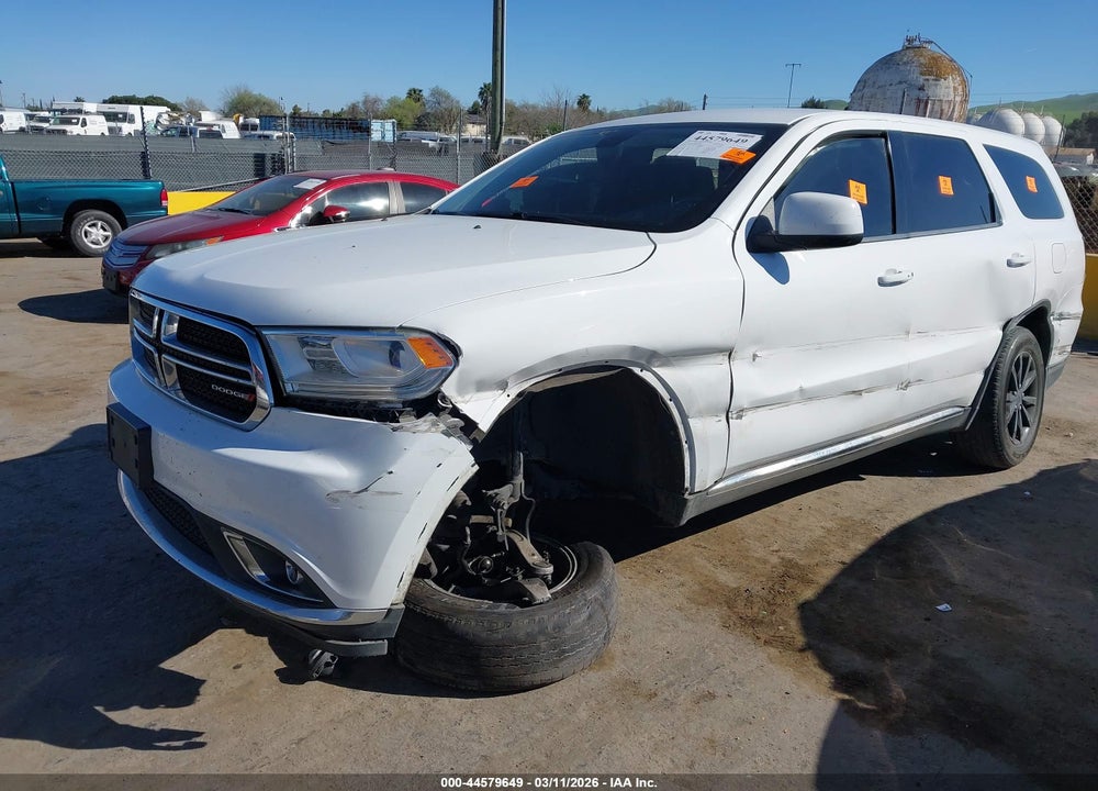 2019 DODGE DURANGO SXT RWD VIN: 1C4RDHAG8KC549954