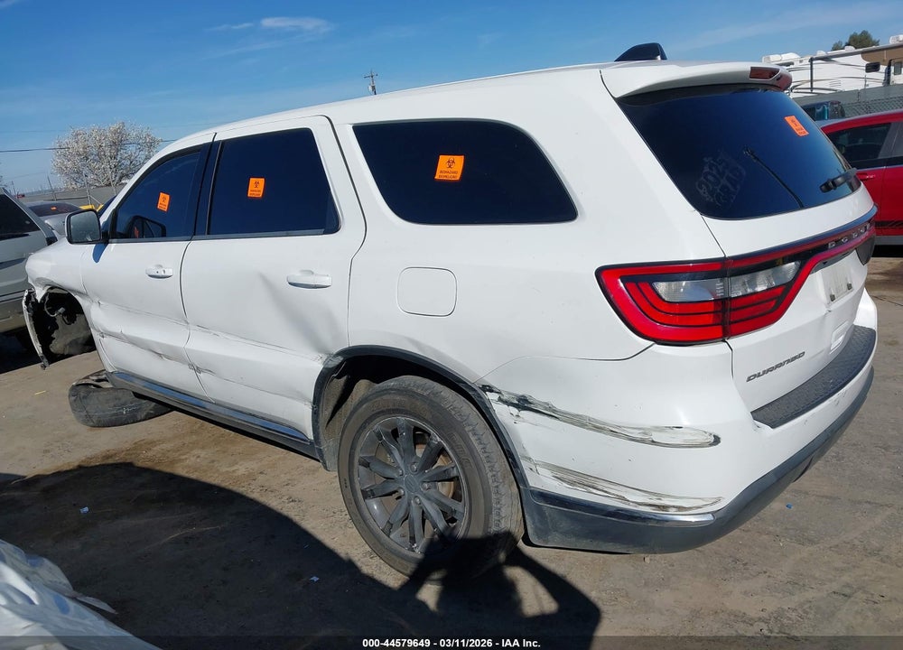 2019 DODGE DURANGO SXT RWD VIN: 1C4RDHAG8KC549954
