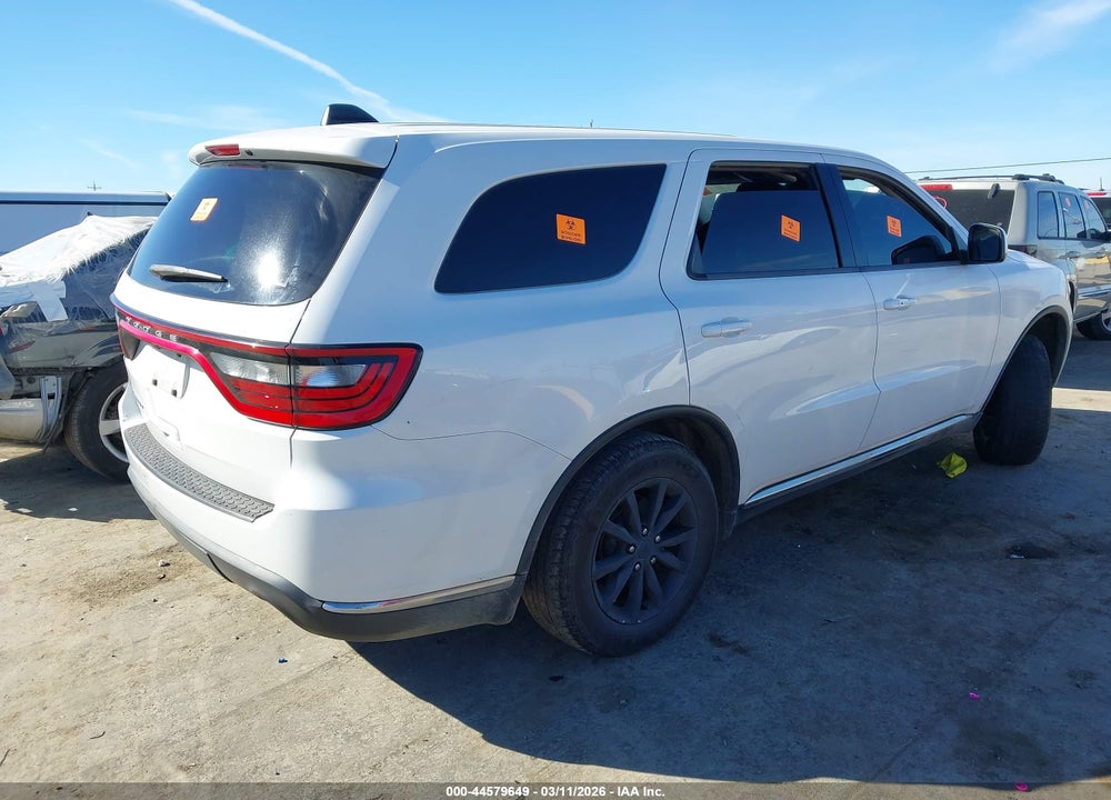 2019 DODGE DURANGO SXT RWD VIN: 1C4RDHAG8KC549954