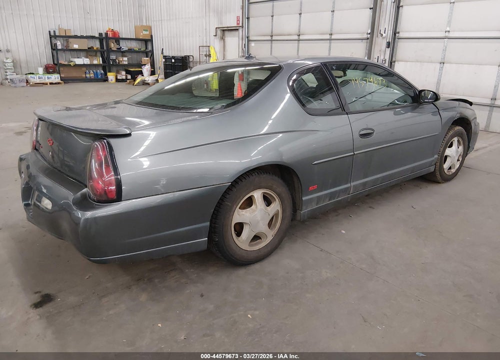 2004 CHEVROLET MONTE CARLO SS VIN: 2G1WX12KX49451242