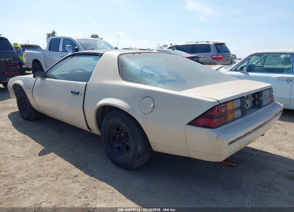 1984 CHEVROLET CAMARO VIN: 1G1AP87HXEL202305